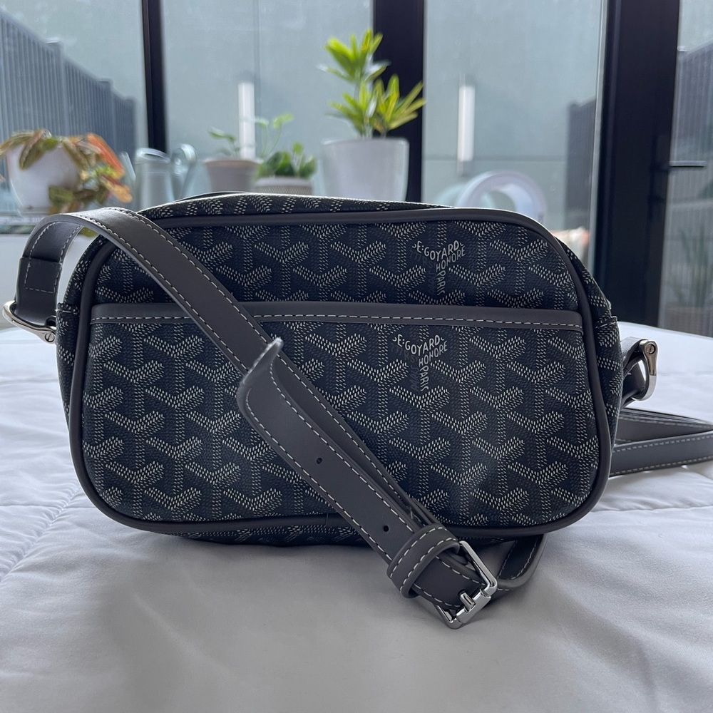 goyard goyardine sac cap vert crossbody 👜
